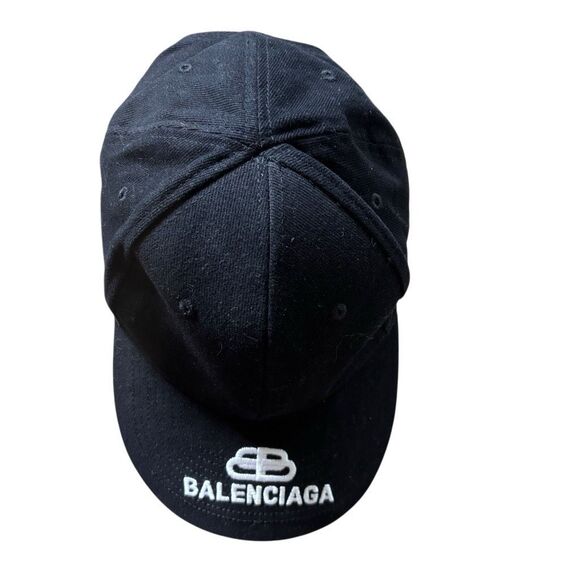Balenciaga Black Baseball Hat - Picture 2 of 9